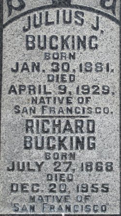 Julius John Bucking 