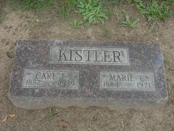 Marie Carrie <I>Stevens</I> Kistler 