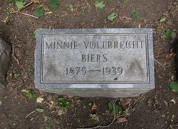 Minnie C. <I>Vollbrecht</I> Biers 