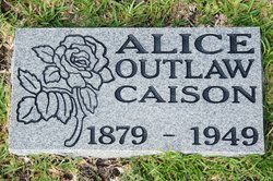 Sarah Alice <I>Outlaw</I> Caison 