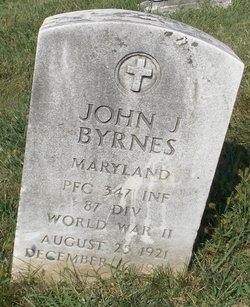 PFC John Joseph Byrnes 