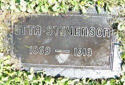 Etta Maria <I>Norman</I> Stevenson 
