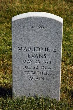 Marjorie Ethel <I>Miller</I> Evans 