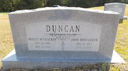 Dulcie <I>McCracken</I> Duncan 