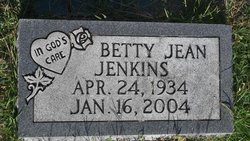 Betty Jean <I>Austin</I> Jenkins 