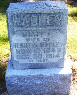 Mary F. <I>Darden</I> Wadley 