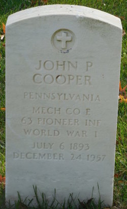 John P Cooper 