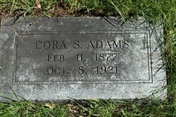 Cora Sadie <I>Kelson</I> Adams 