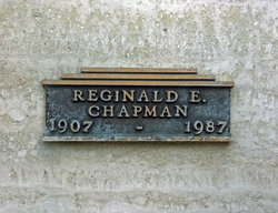 Reginald Eugene Chapman 