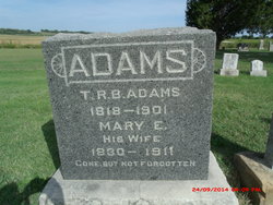 Mary E. <I>Isgrigg</I> Adams 