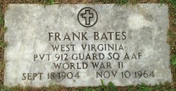 Pvt Frank Bates 