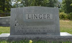 Mildred Jean <I>Adkins</I> Linger 