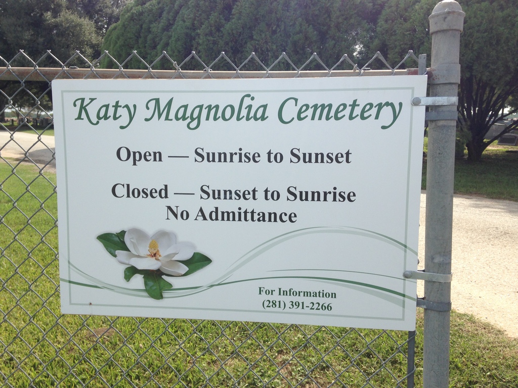 Katy Magnolia Cemetery