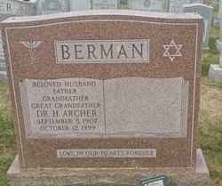 Dr Harry Archer “Archie” Berman 