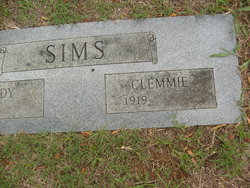 Clemmie Sims 