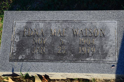 Edna Mae <I>Merrell</I> Watson 