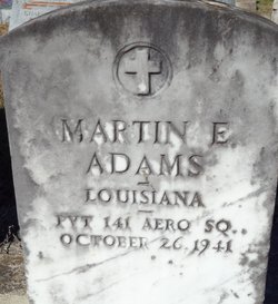 Martin E Adams 