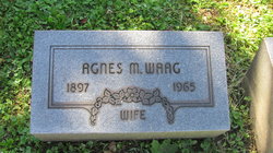 Agnes M. <I>Aring</I> Waag 