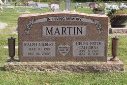 Helen Edith <I>Alcorn</I> Martin 