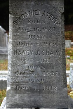 Nancy J. <I>Shaw</I> Atkins 