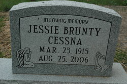 Jessie Nadine <I>Porter</I> Brunty Cessna 