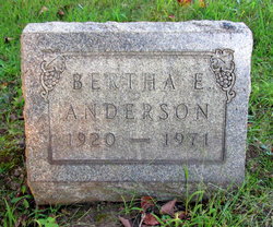Bertha Ellen <I>Clark</I> Anderson 