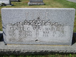 Mabel Marie <I>Bowser</I> Fike 