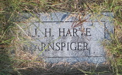 James Harvey “Harve” Arnspiger 