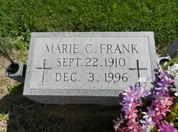 Marie Christine <I>Schneider</I> Frank 