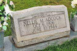 Nellie Mae <I>Nowell</I> Adcock 