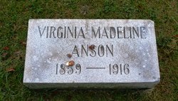 Virginia Madeline <I>Fiegel</I> Anson 