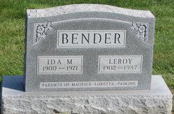 Ida <I>Yoder</I> Bender 