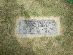 Bessie J. <I>Cornwell</I> Buschemeyer 