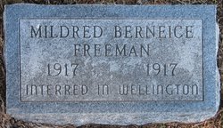 Mildred Berneice Freeman 