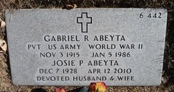 Gabriel R Abeyta 