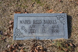 Mabel “Jack” <I>Reed</I> Barnes 