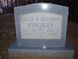 Lillie Belle <I>Beshires</I> Kingsley 