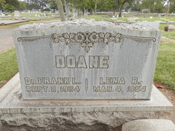 Lena Belle <I>Frank</I> Doane 