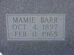Mamie <I>Barr</I> Dean 