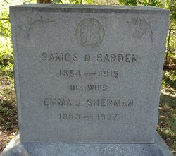 Emma J. <I>Sherman</I> Barden 