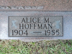 Alice Mary <I>Sommers</I> Hoffman 