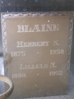 Lillian May <I>Miller</I> Blaine 