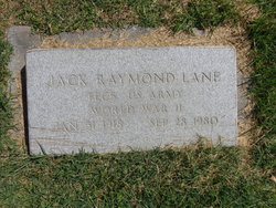 Jack Raymond Lane 