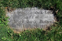 Margaret Elizabeth <I>Smith</I> Whelden 