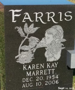 Karen Kay <I>Marrett</I> Farris 