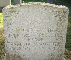 Annetta M. <I>Northup</I> Cooke 
