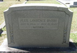 Alice <I>Lawrence</I> Byers 