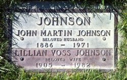 Lillian Rose <I>Voss</I> Johnson 