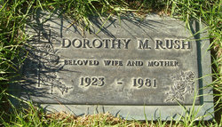 Dorothy Mae <I>Lallow</I> Rush 