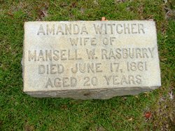 Amanda <I>Witcher</I> Rasburry 